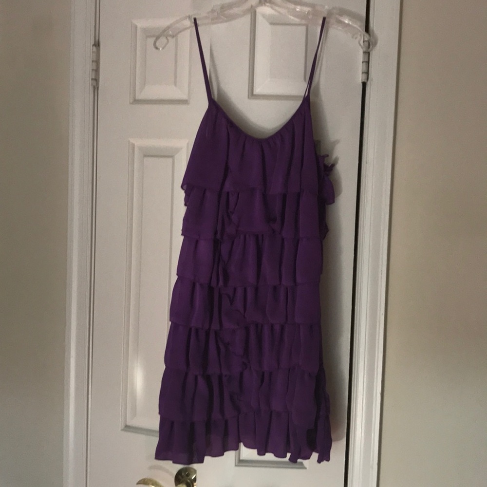 Short ruffles dress